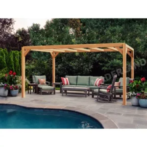 Pergola en bois lamellé-collé LILLE – Maderland